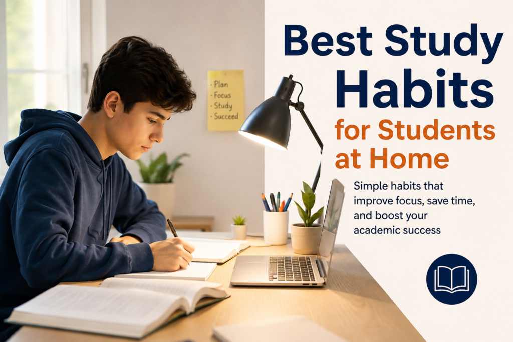 Best Study Habits for Students at Home