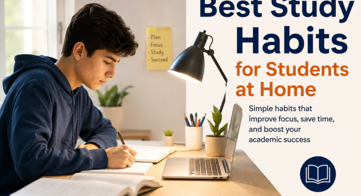 Best Study Habits for Students at Home