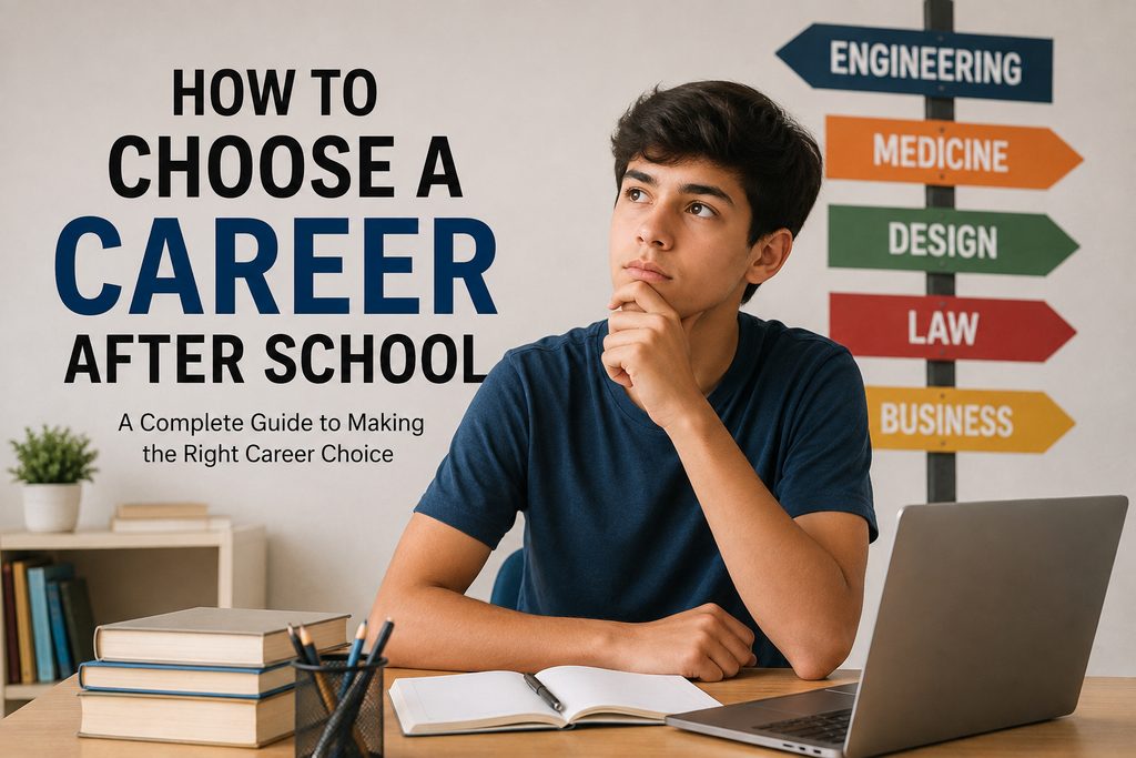 How to Choose a Career After School