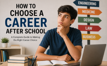 How to Choose a Career After School