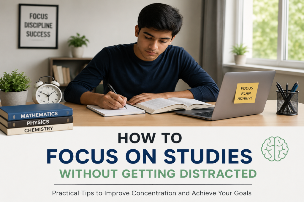 How to Focus on Studies Without Getting Distracted