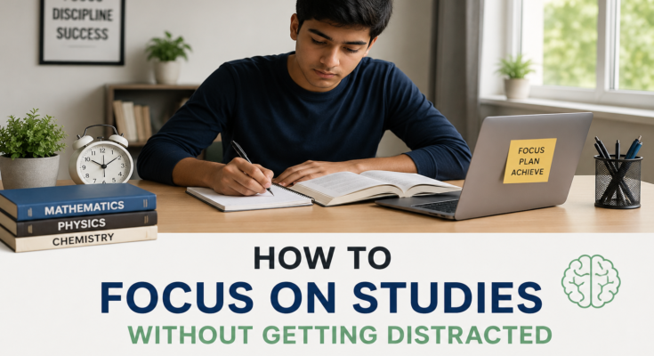 How to Focus on Studies Without Getting Distracted