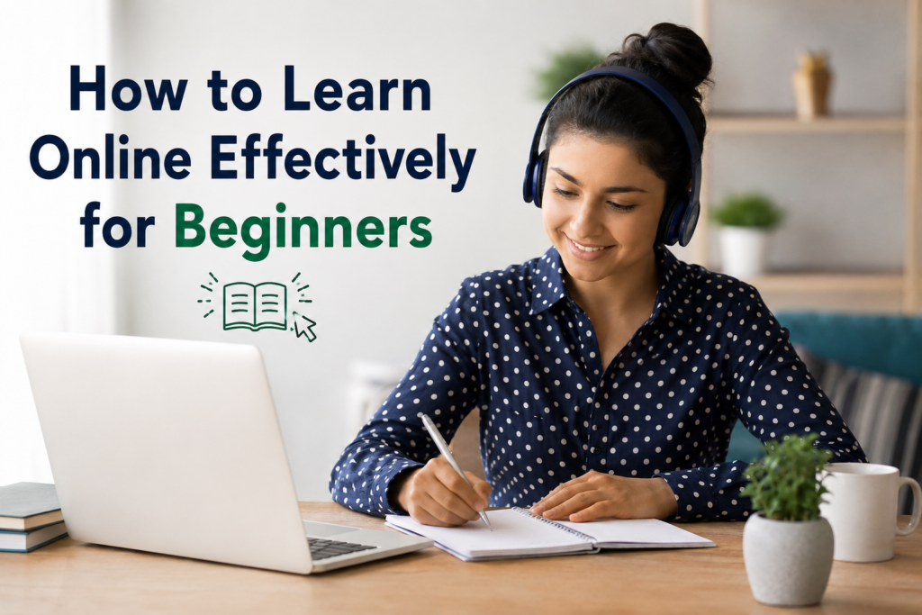 How to Learn Online Effectively for Beginners
