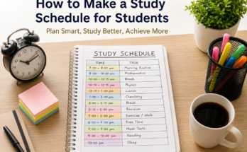 How to Make a Study Schedule for Students