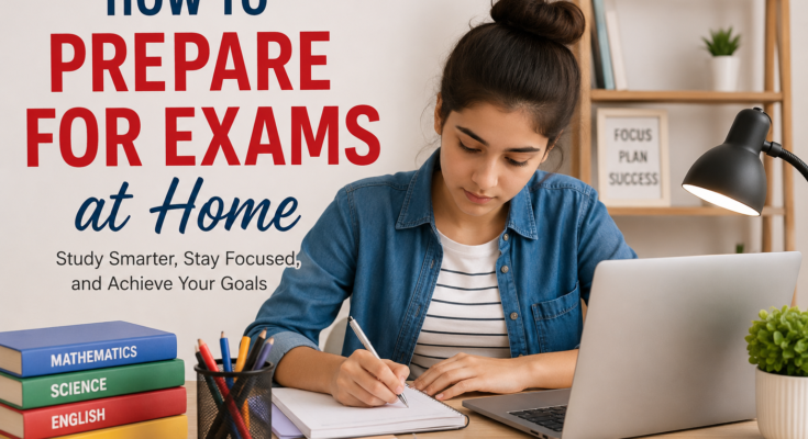 How to Prepare for Exams at Home