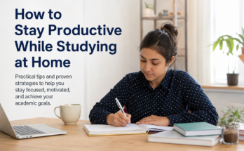 How to Stay Productive While Studying at Home
