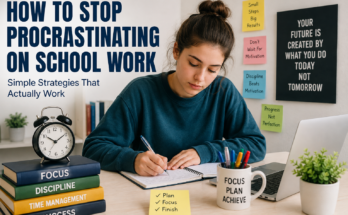 How to Stop Procrastinating on School Work