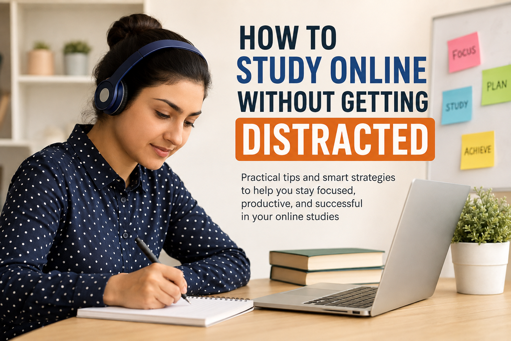 How to Study Online Without Getting Distracted