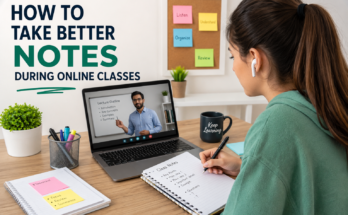 How to Take Better Notes During Online Classes
