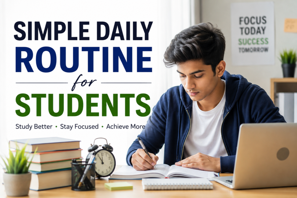 Simple Daily Routine for Students