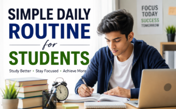Simple Daily Routine for Students