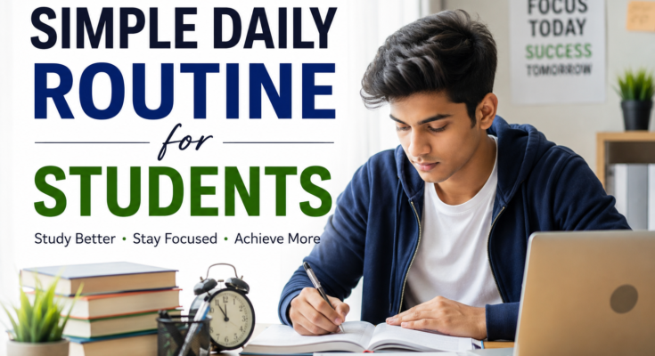 Simple Daily Routine for Students