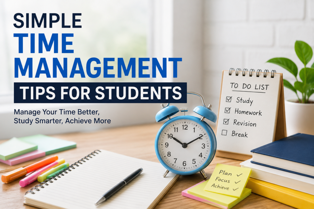 Simple Time Management Tips for Students