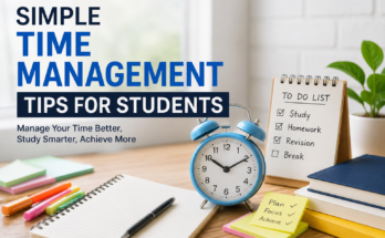 Simple Time Management Tips for Students