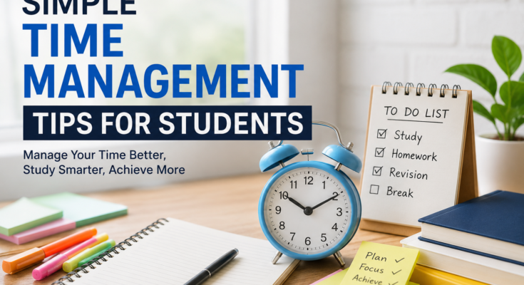 Simple Time Management Tips for Students