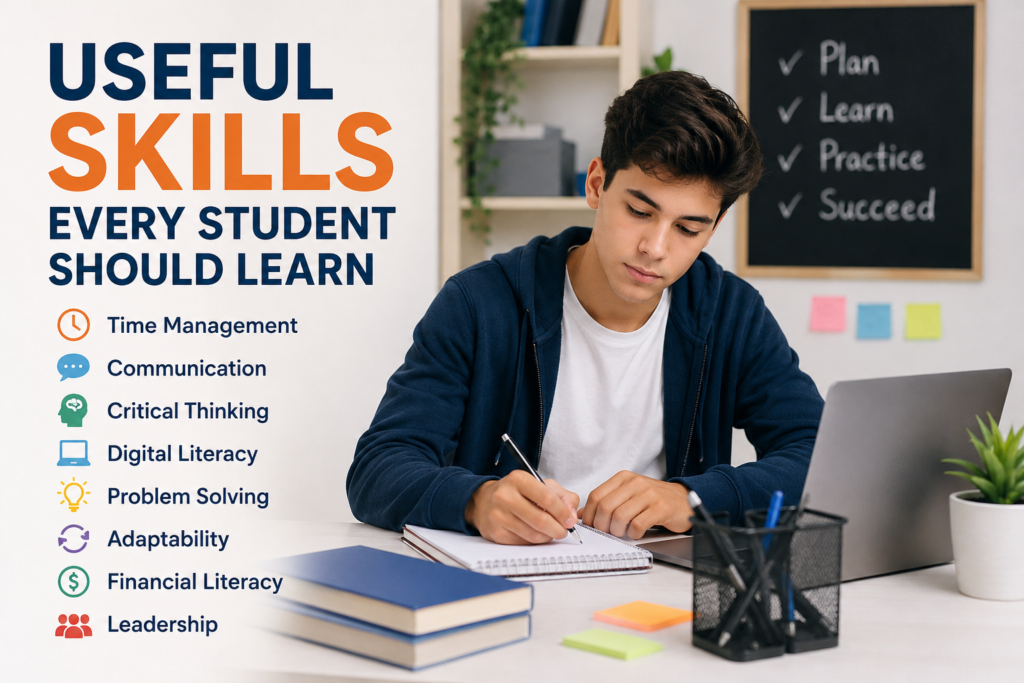 Useful Skills Every Student Should Learn