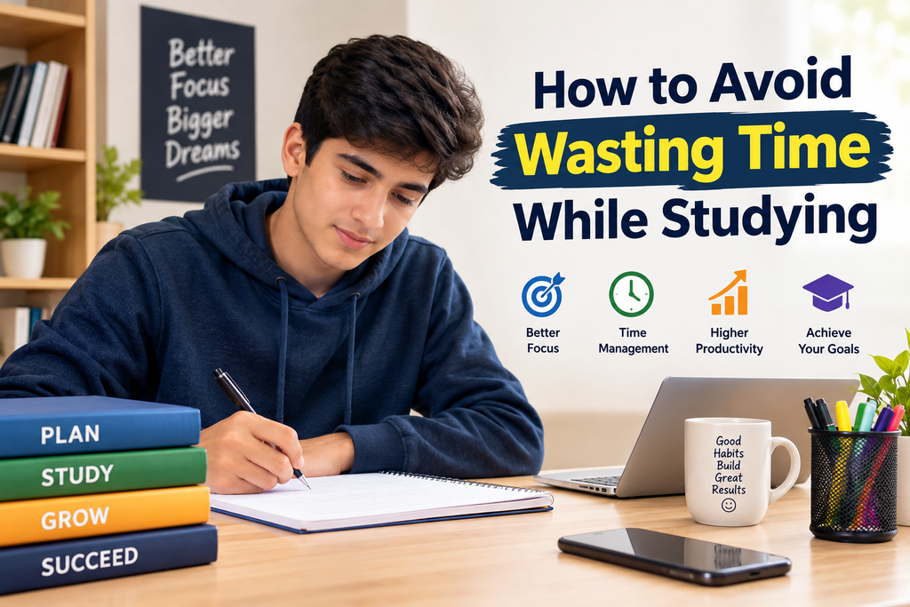 How to Avoid Wasting Time While Studying