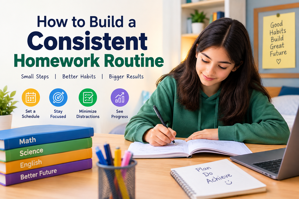 How to Build a Consistent Homework Routine