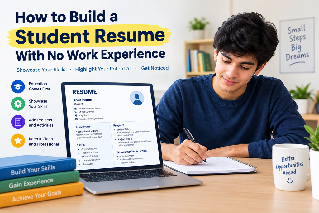 How to Build a Student Resume With No Work Experience