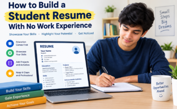 How to Build a Student Resume With No Work Experience