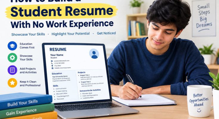 How to Build a Student Resume With No Work Experience