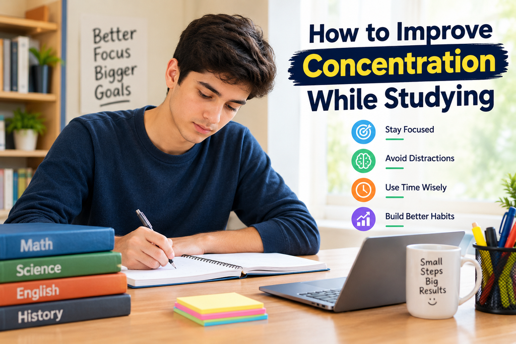 How to Improve Concentration While Studying