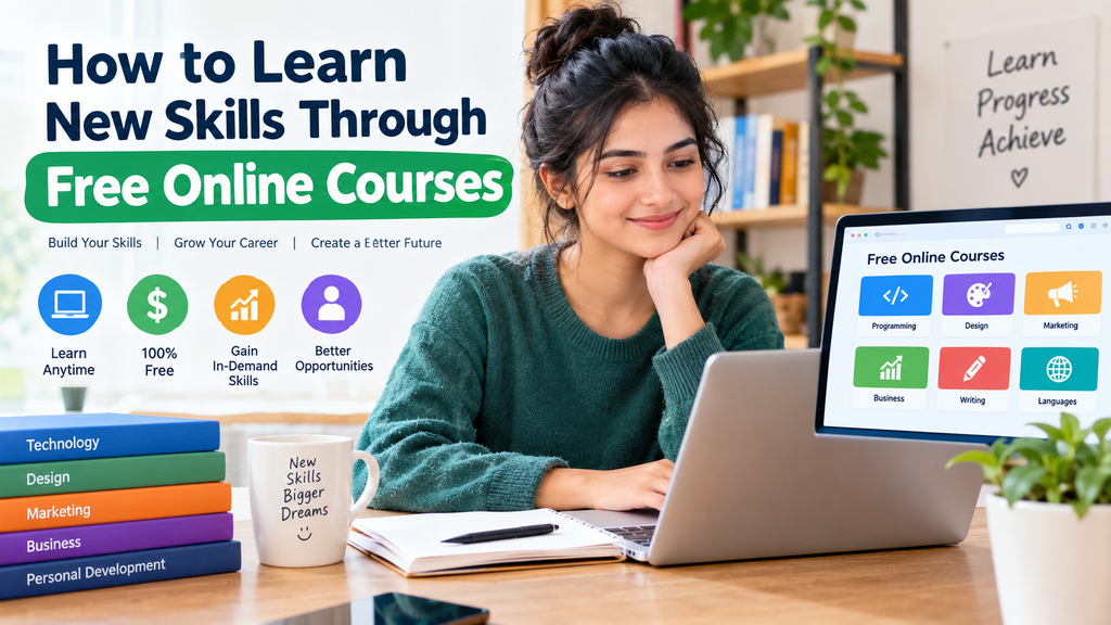 How to Learn New Skills Through Free Online Courses