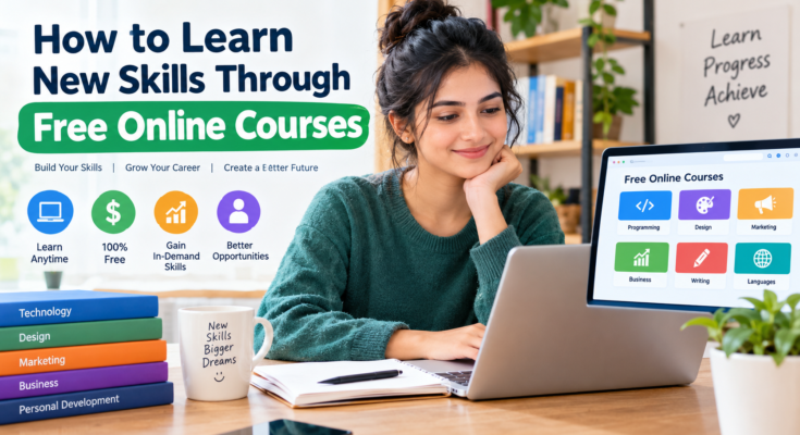 How to Learn New Skills Through Free Online Courses