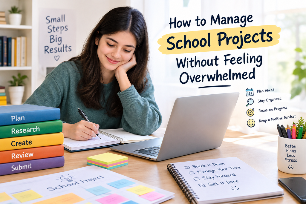 How to Manage School Projects Without Feeling Overwhelmed