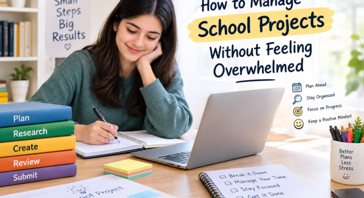 How to Manage School Projects Without Feeling Overwhelmed