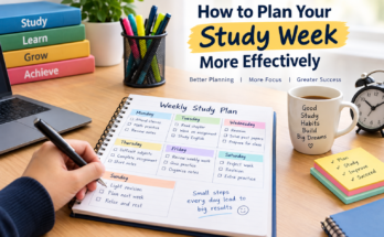 How to Plan Your Study Week More Effectively