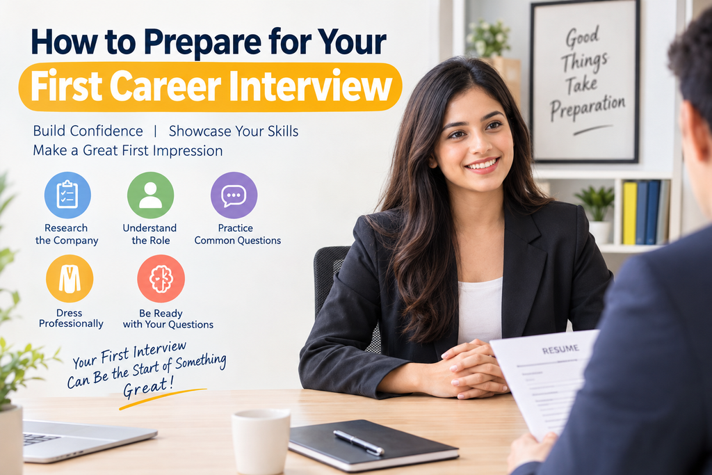 How to Prepare for Your First Career Interview