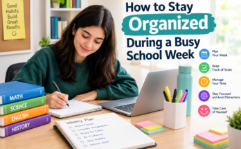 How to Stay Organized During a Busy School Week