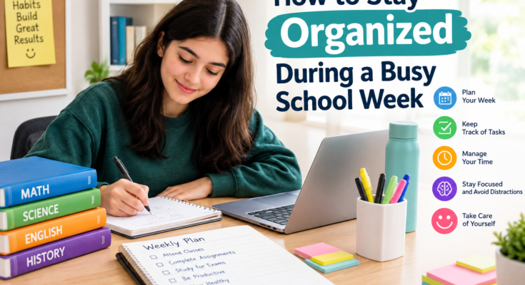 How to Stay Organized During a Busy School Week