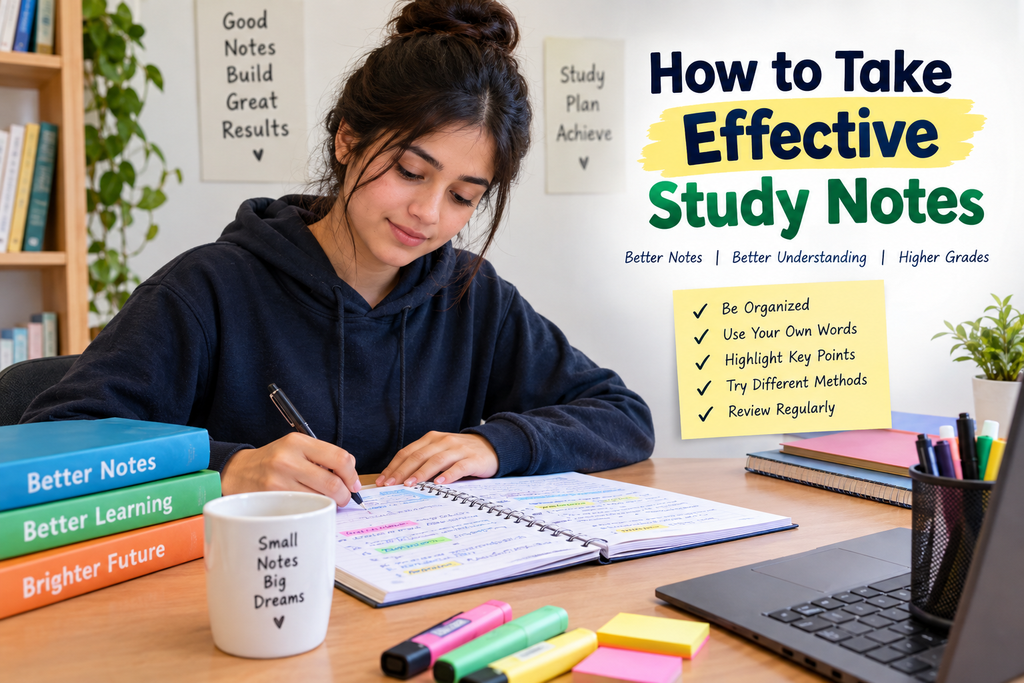 How to Take Effective Study Notes