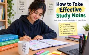 How to Take Effective Study Notes