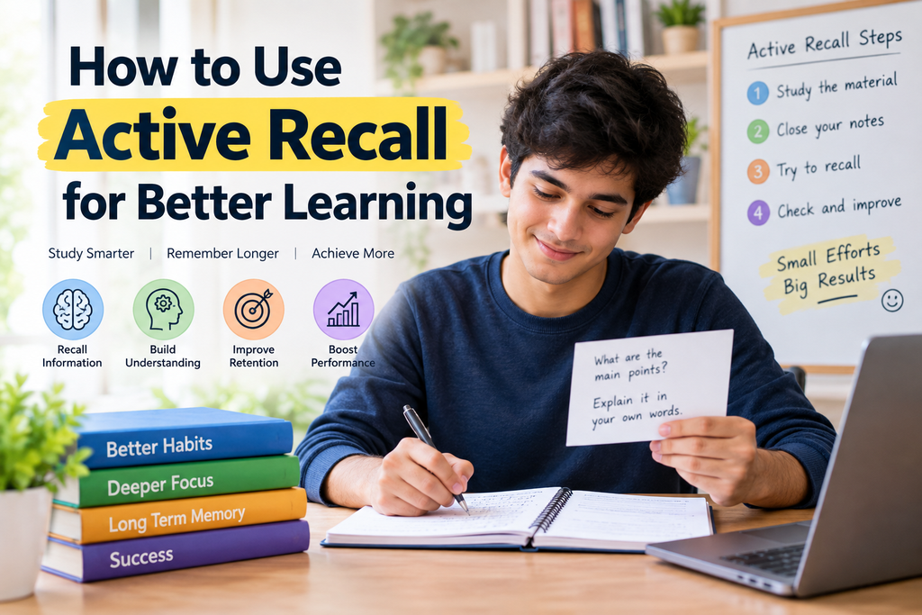 How to Use Active Recall for Better Learning